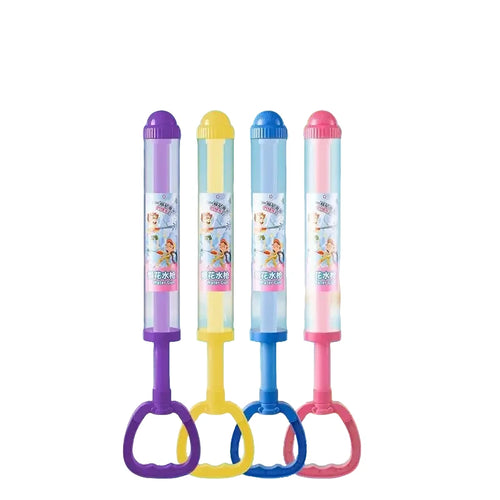 Pusher Type Fun Fireworks Water Jet Spray Toy Water Blasters Water