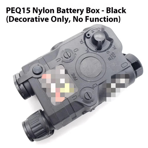 Tactical Airsoft PEQ-15 PEQ15 LA5C Red Dot Green Blue IR Fill Light