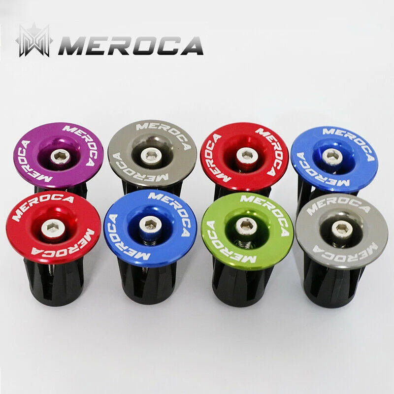 Bicycle Bar End Plug Road Mountain Bike Handlebar End Cap Aluminum