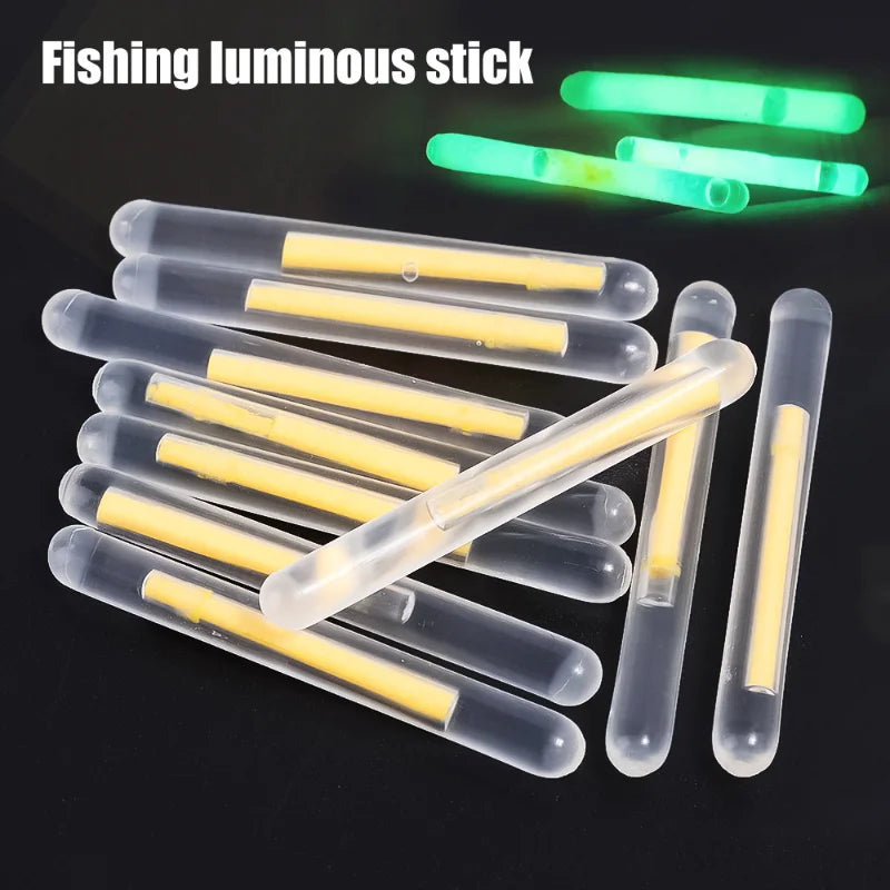 50/100PCS Firefly Fluorescent Rod Light Fishing Floating Rod Light