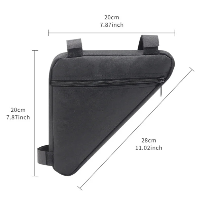 Bicycle Triangle Bag Bicycle Front Frame Handlebar Waterproof Cycling