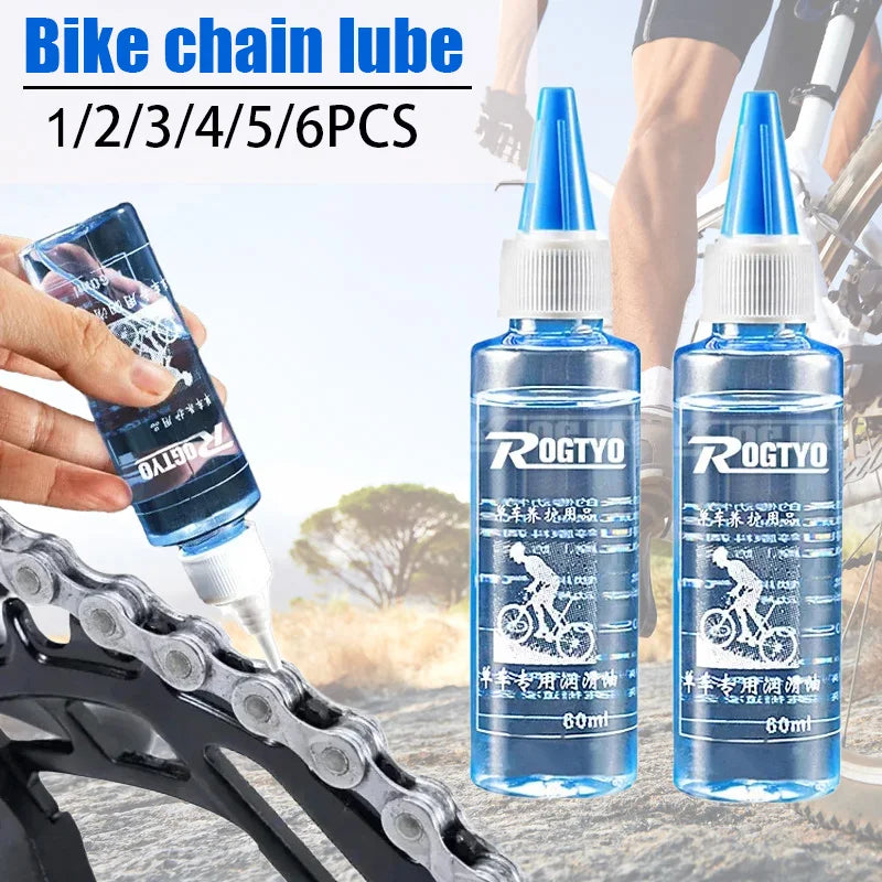 60ML Bicycle Long Lasting Chain Lube Chain MTB Road Bike Waxy Dry
