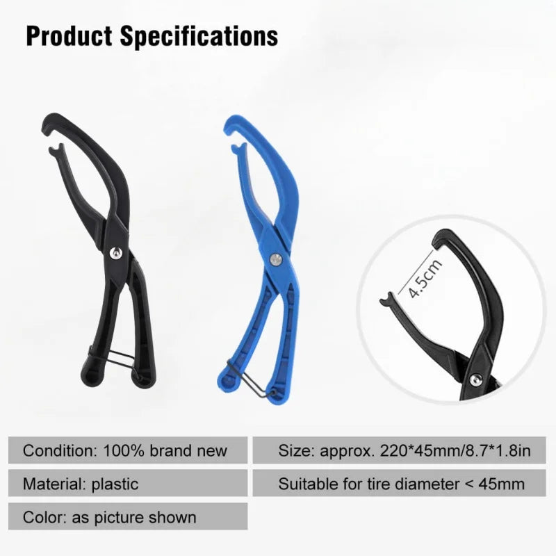 Bicycle Tire Levers Tire Pliers Tyre Remover Clamp Mountain Bike