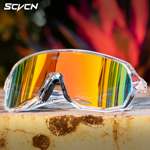SCVCN MTB Bike Sunglasses Men's Driving Bicycle Glasses Women's