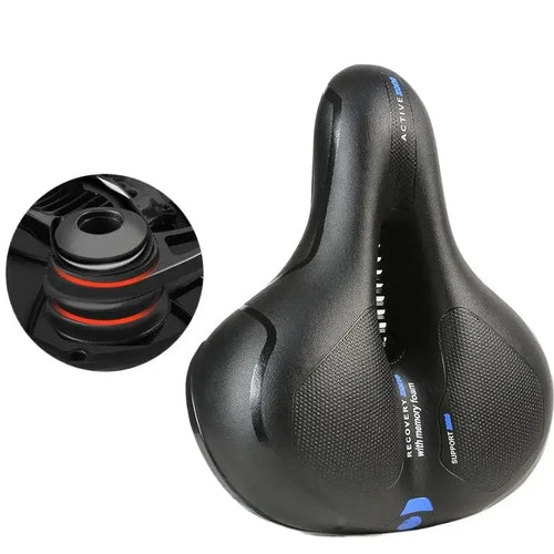 Hollow Breathable Bicycle Saddle Men Women MTB Road Bike Saddle Shock