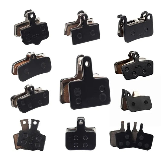 4Pairs Bike MTB Semi-Metallic Disc Brake Pads For Shimano B01S G01S