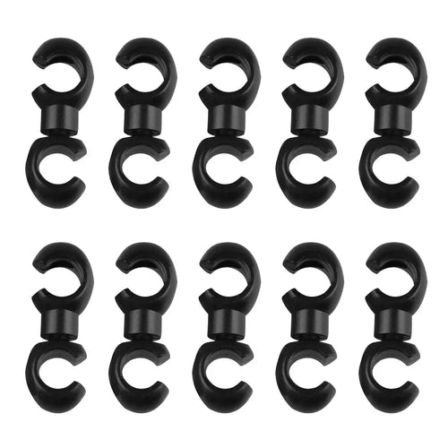 10-50 pcs Rotatable Bicycle Cable Clips - MTB Derailleur Shift Line