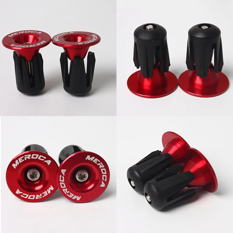 Bicycle Bar End Plug Road Mountain Bike Handlebar End Cap Aluminum
