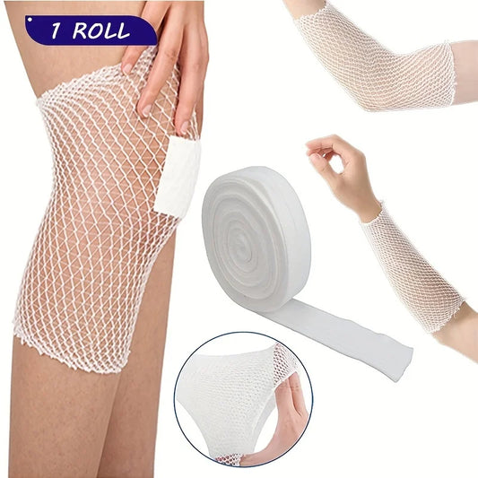 1 Roll Elastic Net Wound Dressing Net Tubular Bandage Mesh Tubing