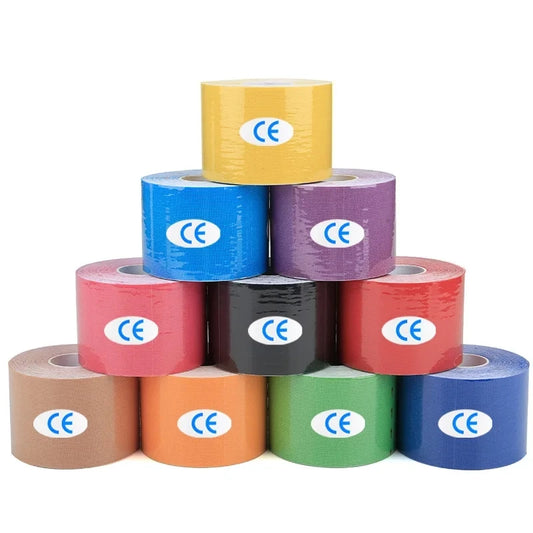1 Roll Elastic Kinesiology Tape Sports Muscle Tape Bandage Care