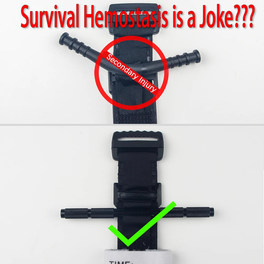 Military Survival Tourniquet Metal Turnstile Tactical Combat Rotating