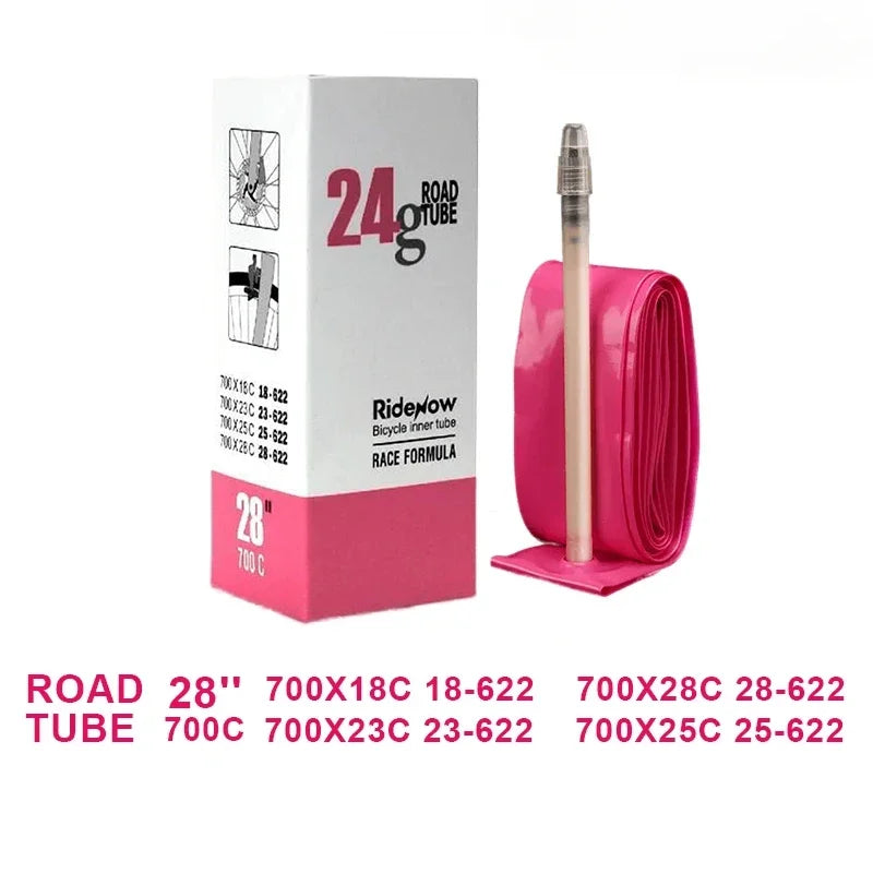 RideNow TPU Bike Inner Tube 700C 700x18 23 25 28 32 35 37 40 47C