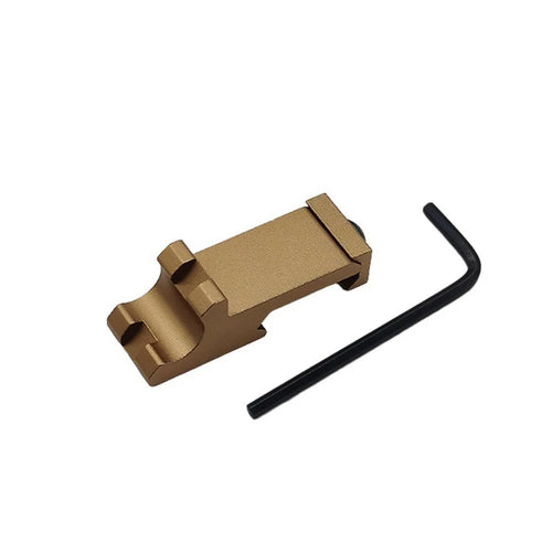 Tactical 45 Degree Angle Offset Side Adapter 20mm Picatinny Rail