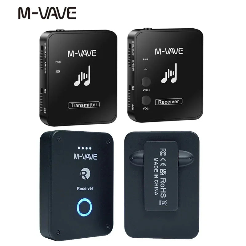 M-VAVE Wireless Earphone Monitor WP-9 WP-10 2.4G Rechargeable