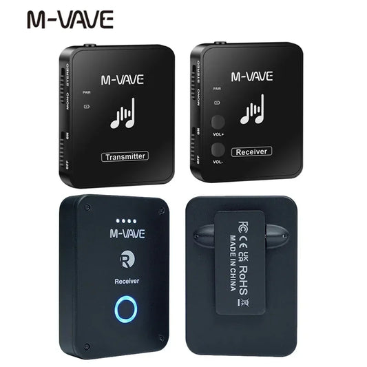 M-VAVE Wireless Earphone Monitor WP-9 WP-10 2.4G Rechargeable