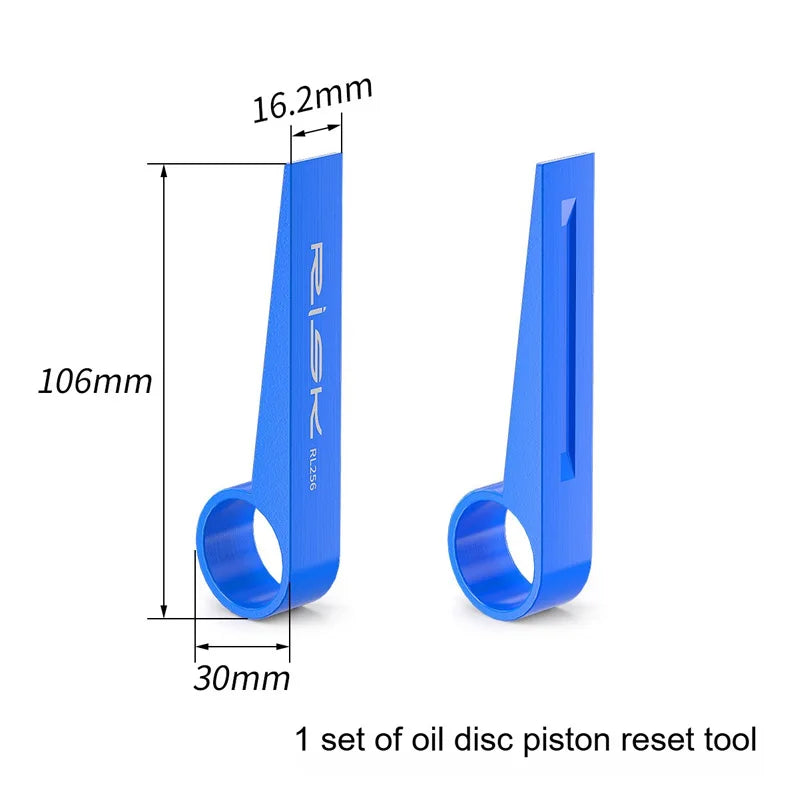 RISK 2PCS Bicycle Hydraulic Disc Brake Piston Press Tools for Resetion