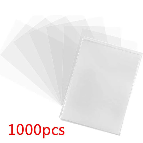 Premium Clear Plastic Card Sleeves - Durable PP Protection for