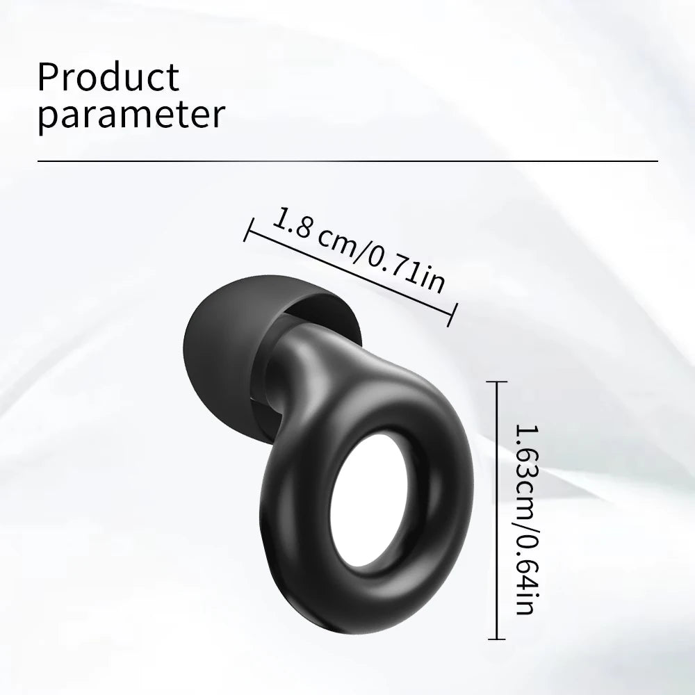 HUAK High-Fidelity Ear Plugs - 8 Ear Tips in XS/S/M/L - Reusable