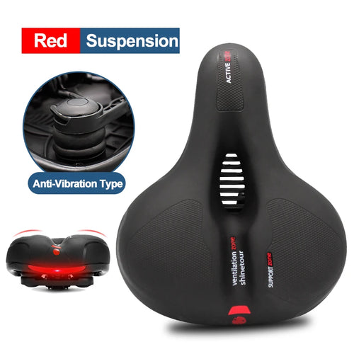 Hollow Breathable Bicycle Saddle Men Women MTB Road Bike Saddle Shock