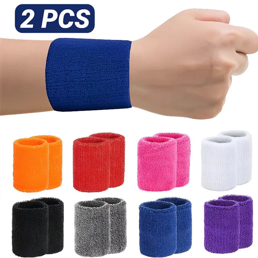 8×10CM Towel Sports Wristbands Tennis Sweat Bands Wrist Guard For