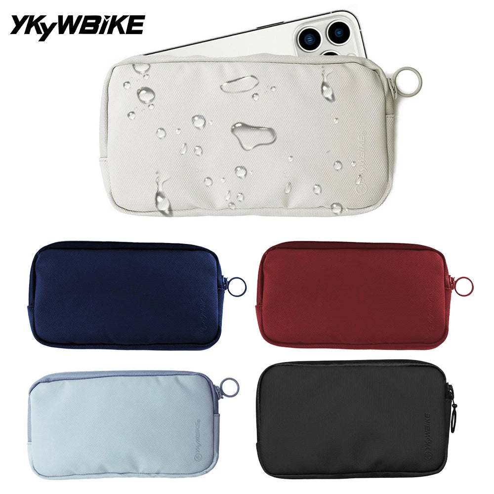 YKYWBIKE Cycling Wallet Waterproof with YKK Zipper Bicycle Bag