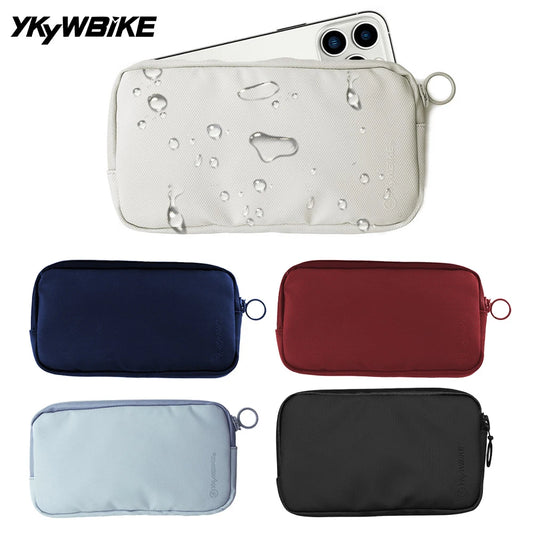 YKYWBIKE Cycling Wallet Waterproof with YKK Zipper Bicycle Bag