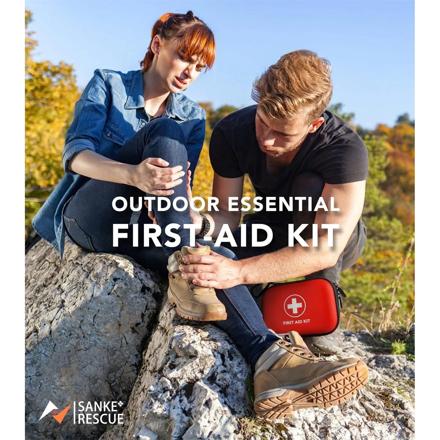 Empty Medical First Aid Storage Bag Sanke Small PU EVA Bag Case for