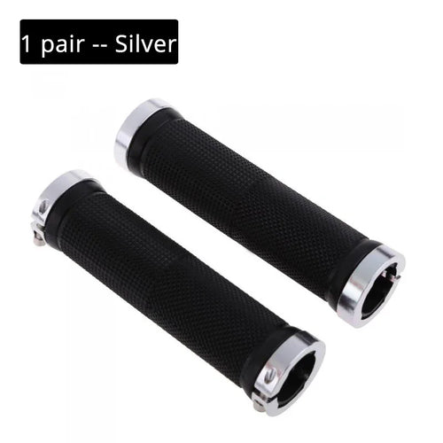 Bicycle Grips Rubber MTB BMX Handlebar Cuffs Lock on Anti-Slip