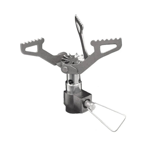 BRS-3000T Titanium Mini Camping Gas Burners 25g One-Piece Pocket Stove