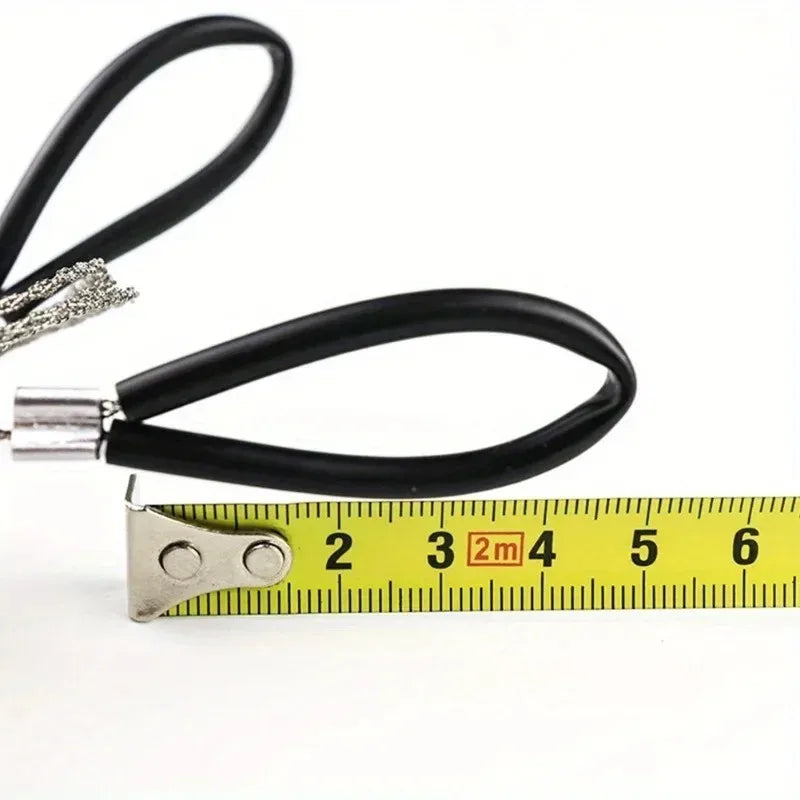 2PCS Portable Stainless Steel Wire Saw Portable PVC Pipe Cable Saw