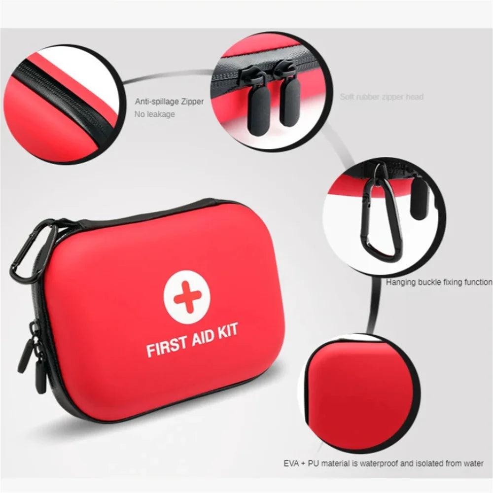 Empty Portable Emergency Medical First Aid Bag Storage Box for