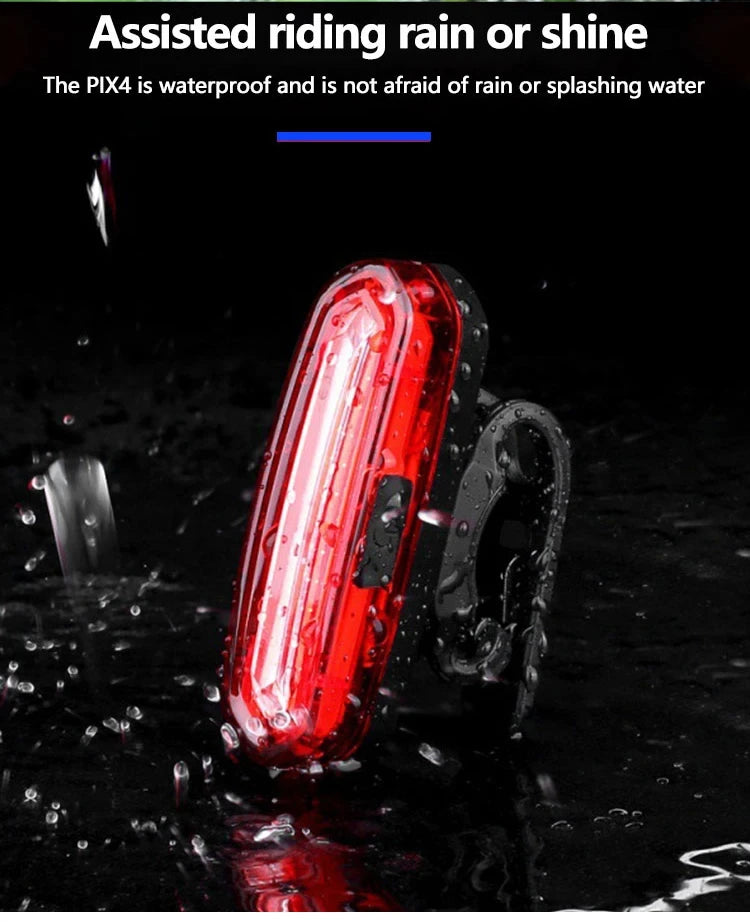 Rechargeable Bike Front Lights Bicycle Taillight MTB Road Bike Light