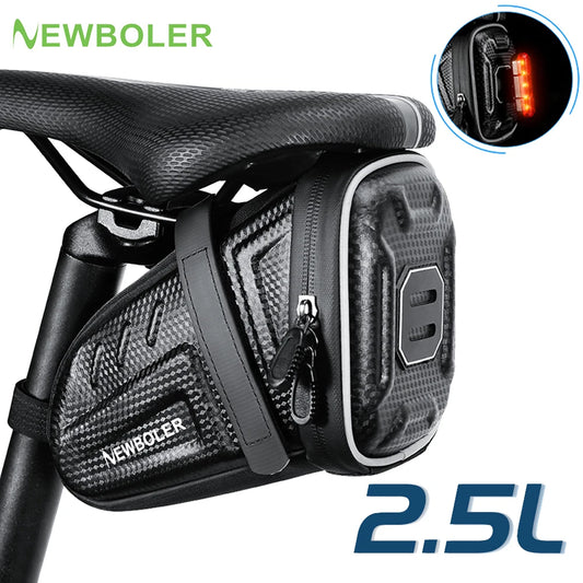 2025 NEW Waterproof Bicycle Saddle Bag MTB Road Bike Saddlebags