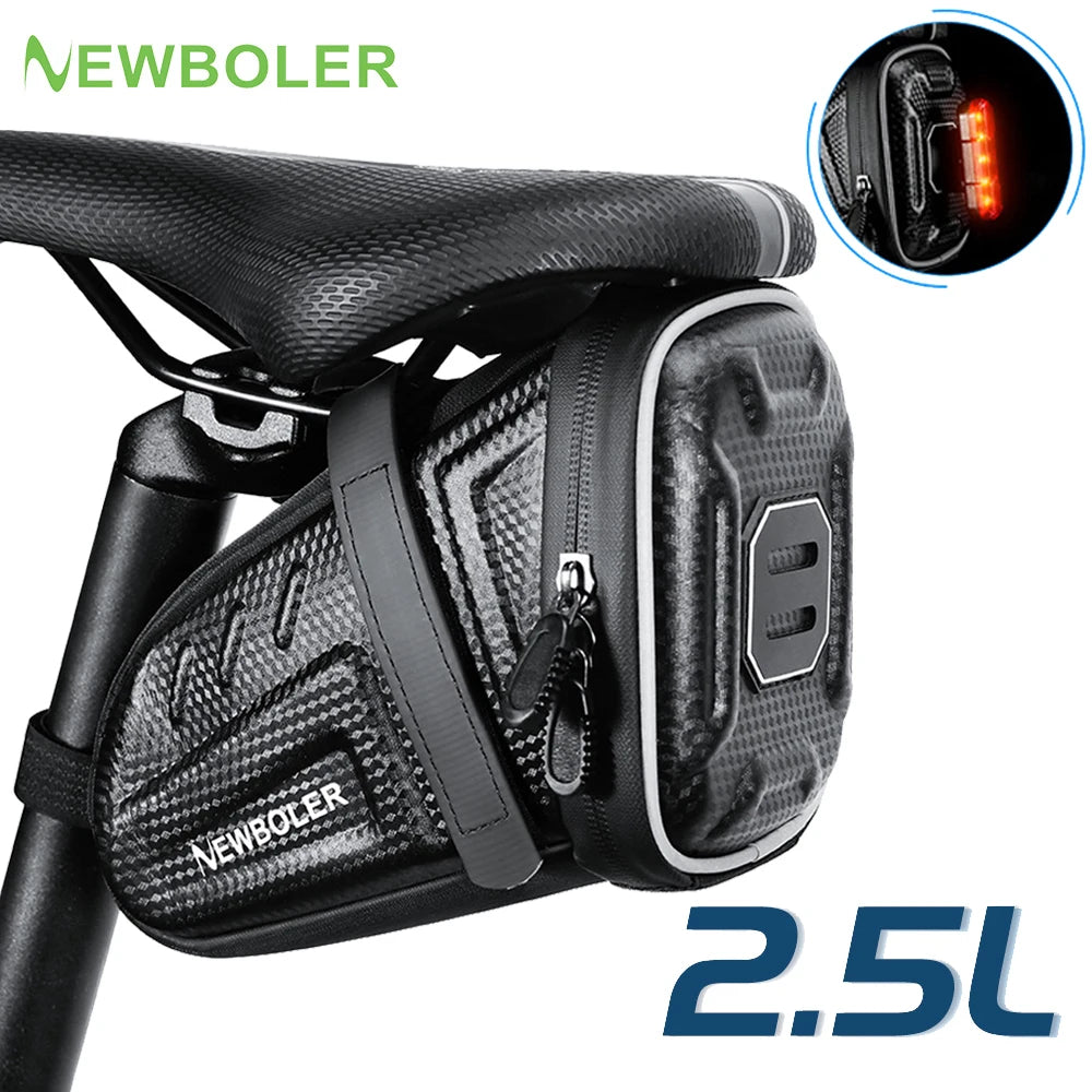 2025 NEW Waterproof Bicycle Saddle Bag MTB Road Bike Saddlebags