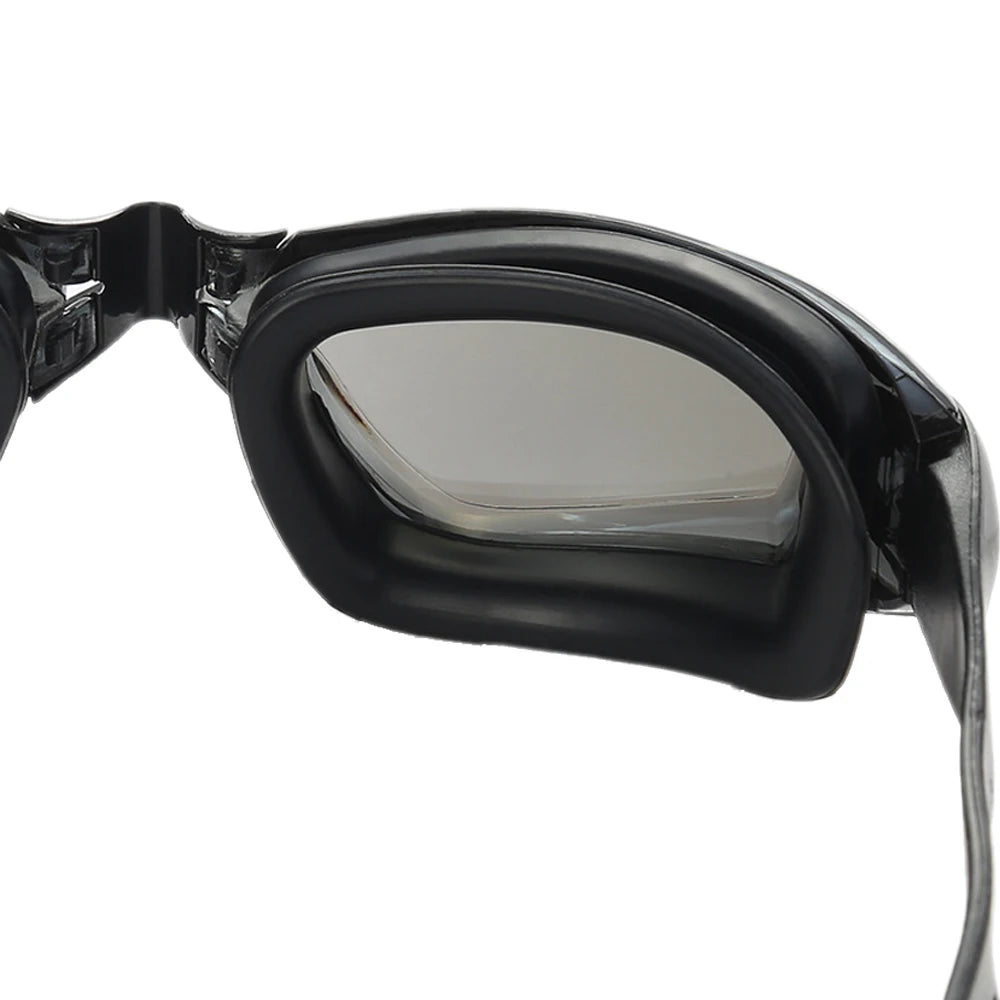Swimming Goggles Adults Swim Glasses with Earplug Men Women Anti-fog