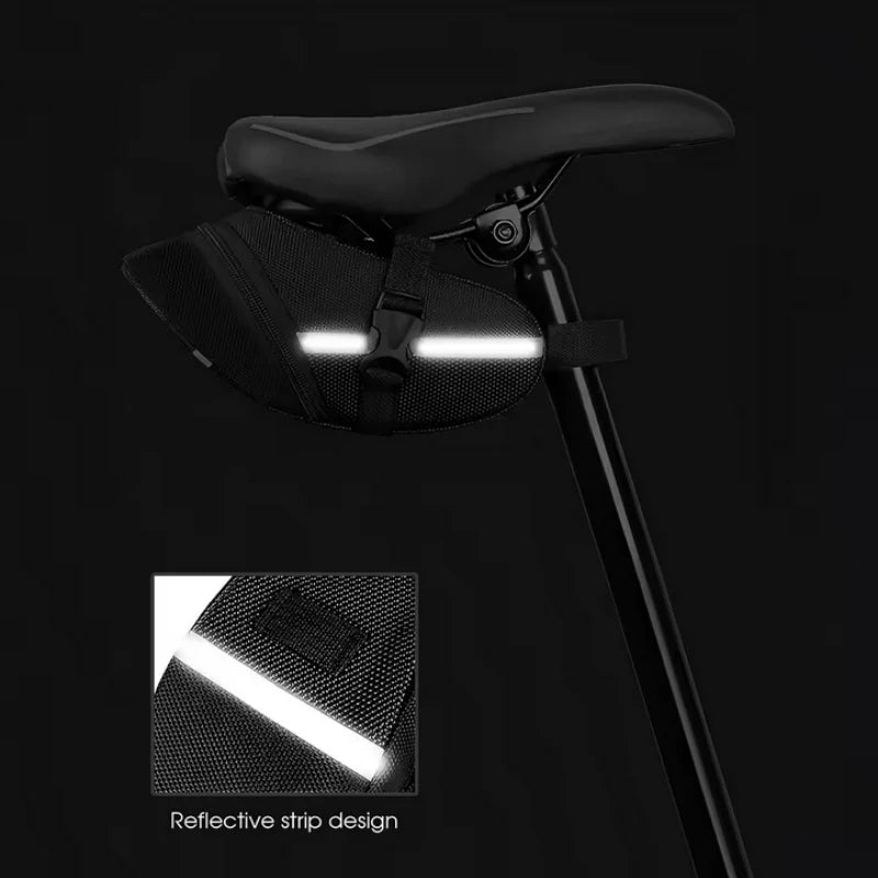 1 Pc Bicycle Saddle Bag Mountain Bike Tail Bag Bicycle Cushion Bag