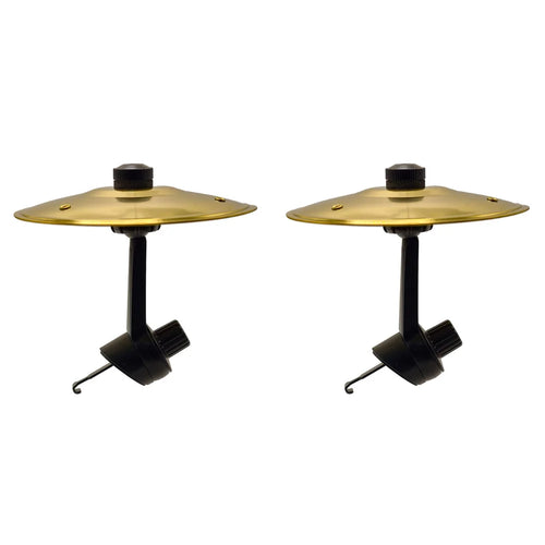 1/2/3PCS Hand-shooting Car Crash Cymbal Universal Auto Air Ventilation