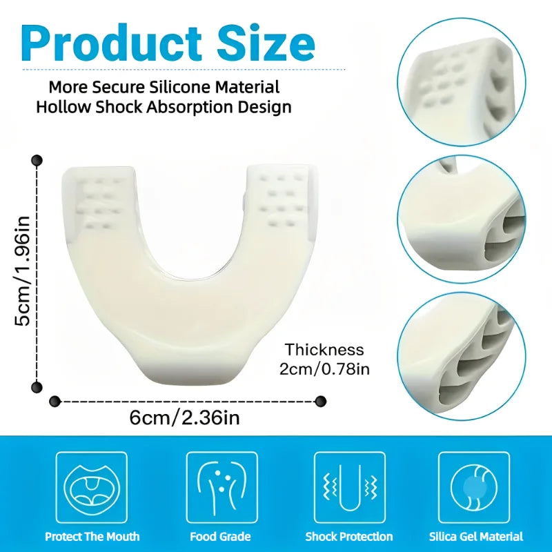 U Shape New Facial Jaw Exerciser And Neck Toning Jawline For Men Women