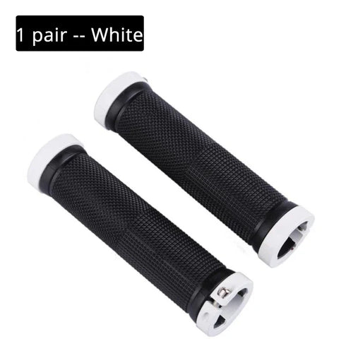 Bicycle Grips Rubber MTB BMX Handlebar Cuffs Lock on Anti-Slip