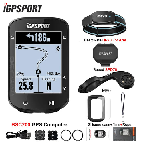 IGPSPORT BSC200 GPS Cycle bike Computer Wireless Speedometer Bicycle