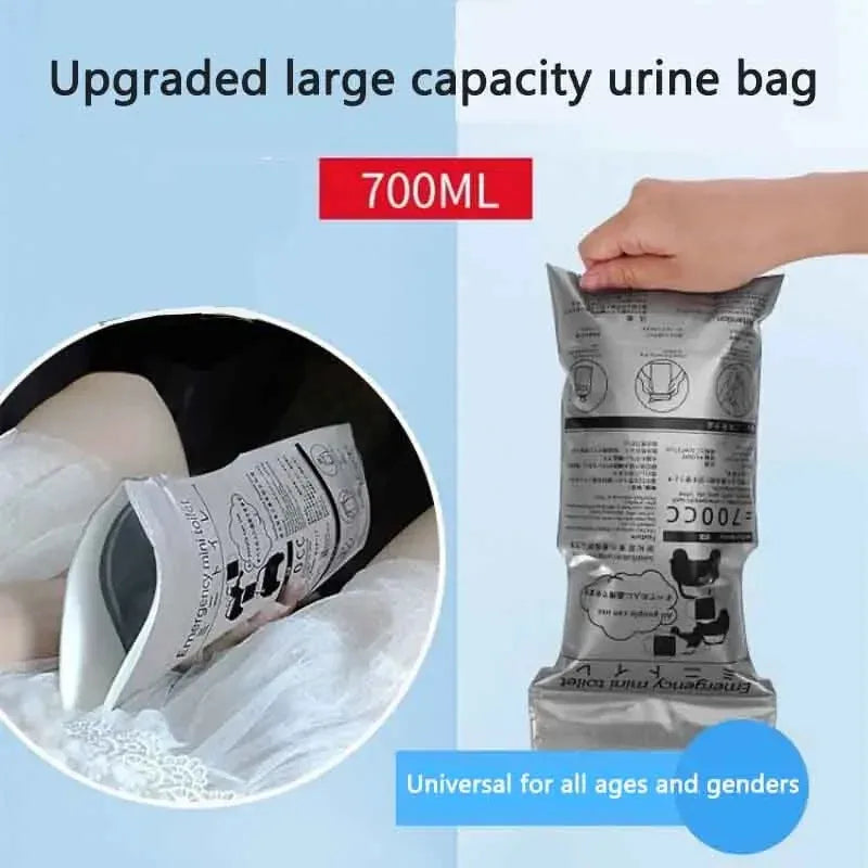 Car Emergency Urine Bag Disposable Urine Bag Traffic Jam Unisex