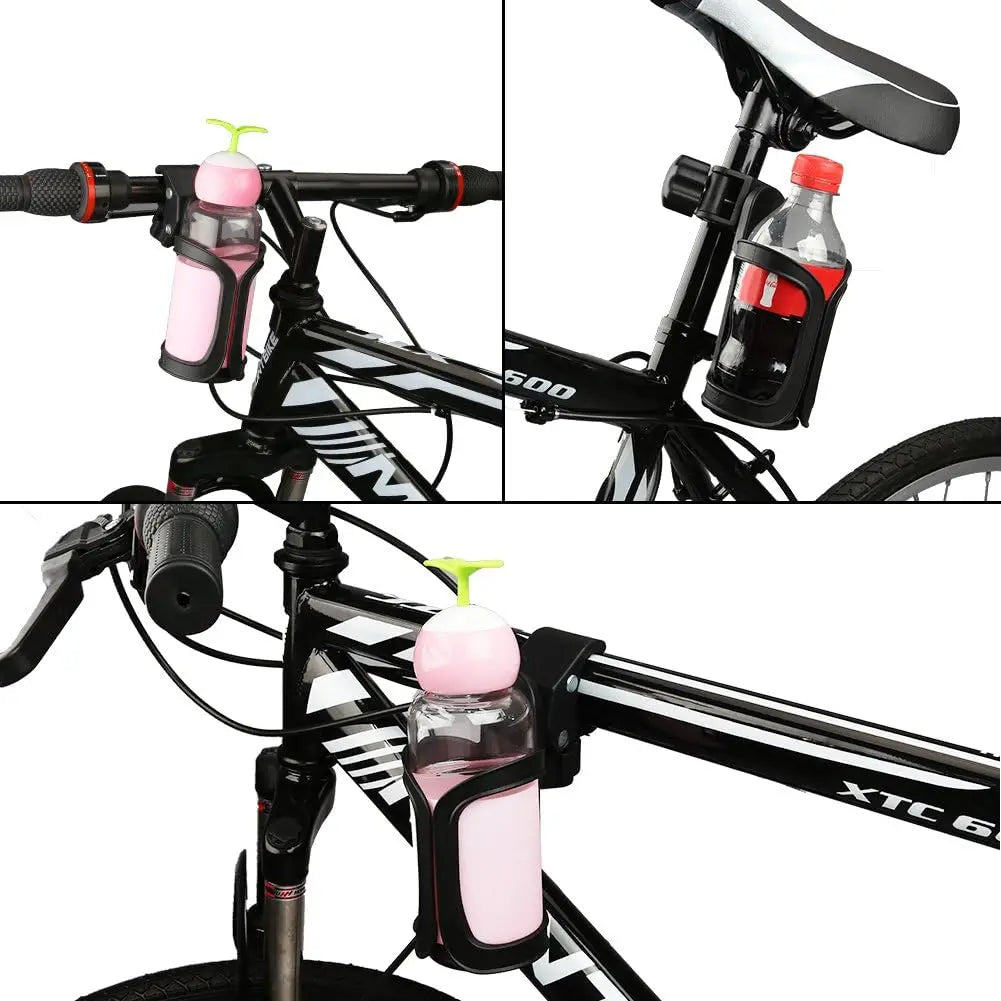 Bike Cup Holder, Bike Water Bottle Holders, Universal 360 Degrees