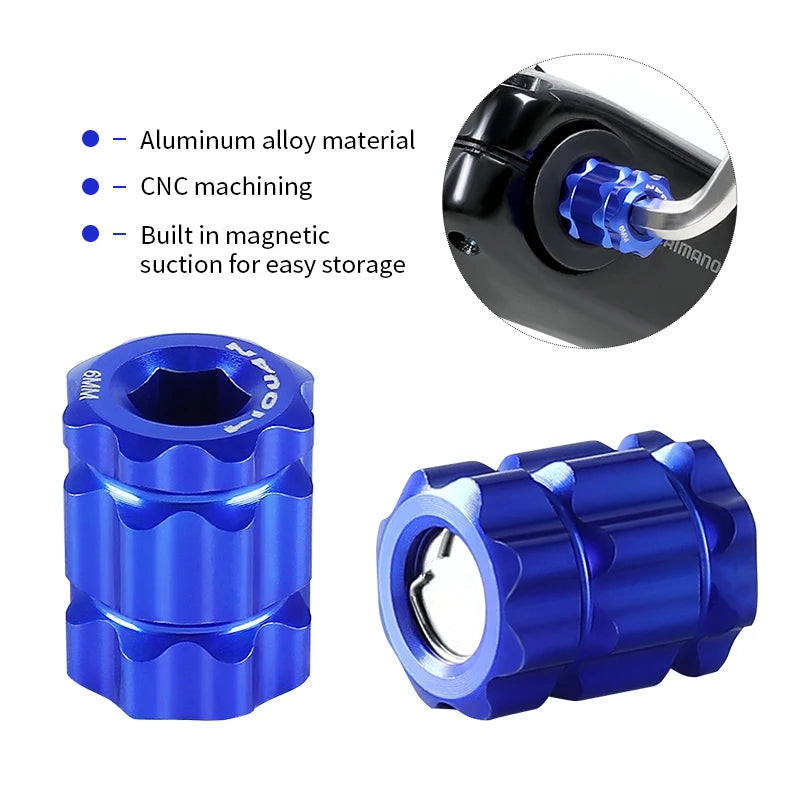 Magnetic Bicycle Crank Installation Tool for Removing and Installing