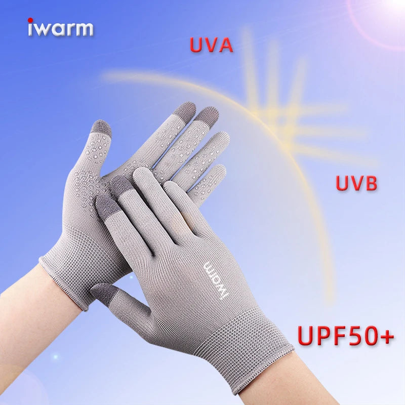 1 Pair Full Fingers Gloves Waterproof Cycling Outdoor Sports Running