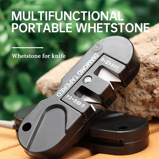 Portable Whetstone 4 in 1 Mini Multi-function Tungsten Carbide Steel