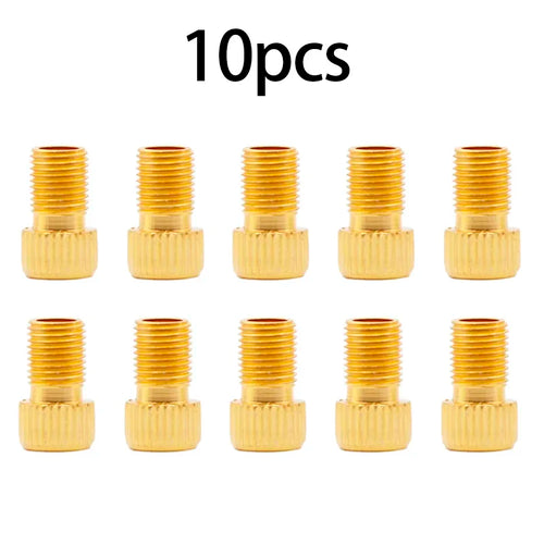 2/5/10PC F/V To A/V Valve Adapter Bike Value Converter Presta To