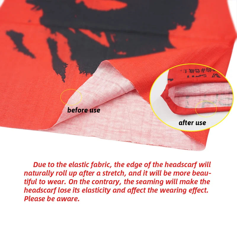 Outdoor Magic Bandana Solid Neon Color Cycling Hiking Scarves Headband