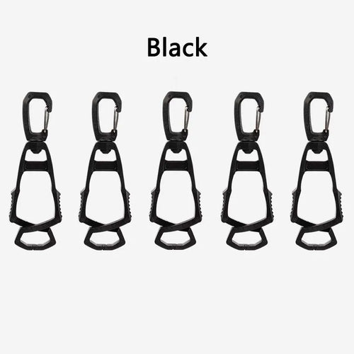 Camping Multifunctional Glove Clip Hanger Safety Glove Holder Plastic