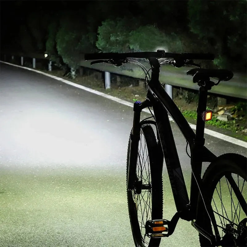 WEST BIKING Cycling Mini Front/Rear Lights 250mAh Rechargeable LED