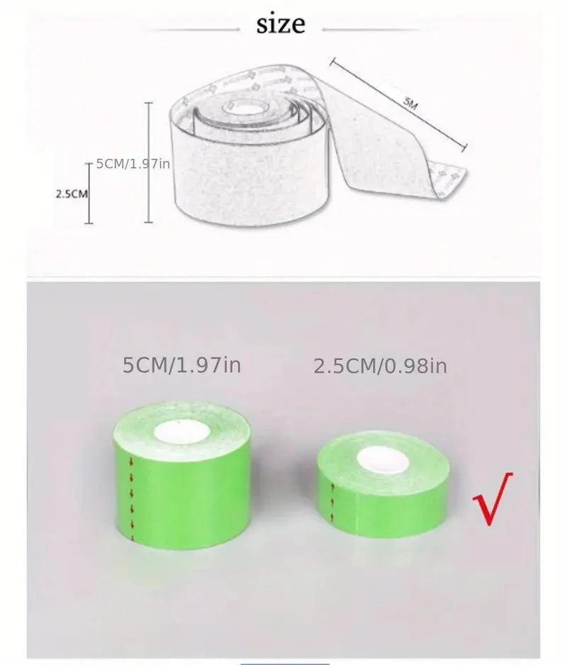 1 Roll Elastic Kinesiology Tape Sports Muscle Tape Bandage Care